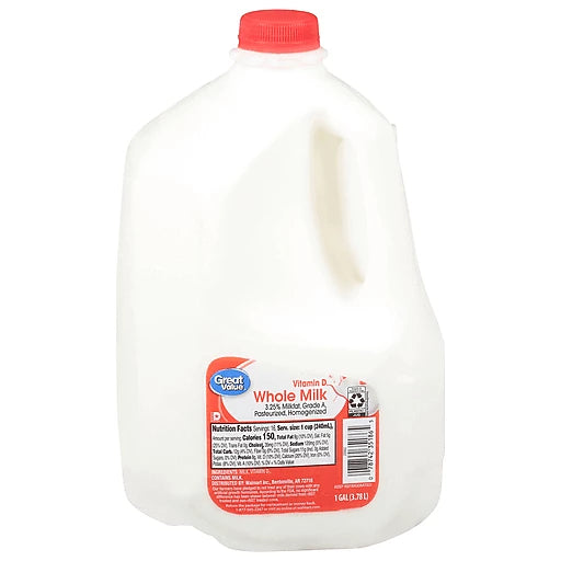 WHOLE MILK 1 GAL