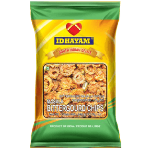 IDHAYAM MASALA BITTER GOURD CHIPS 340G