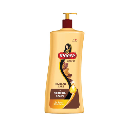 MEERA SHAMPOO SHIKAKAI BADAM - 340 ML