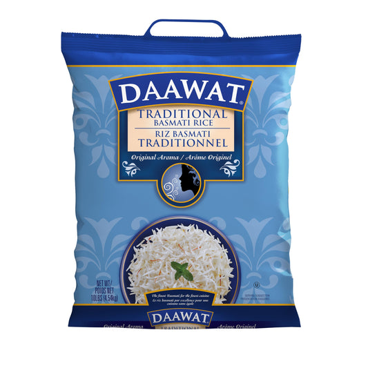 DAAWAT TRADITIONAL BASMATI - 10 LB