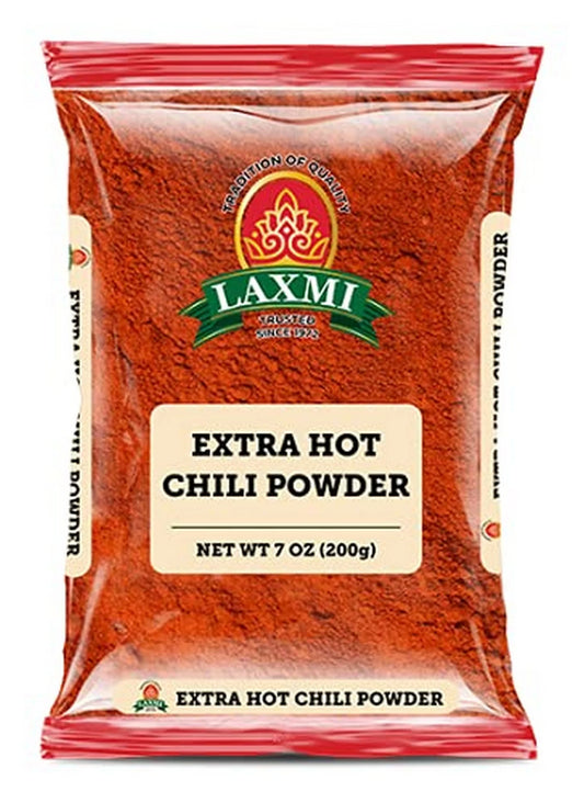 LAXMI EXTRA HOT CHILLI POWDER - 200 G
