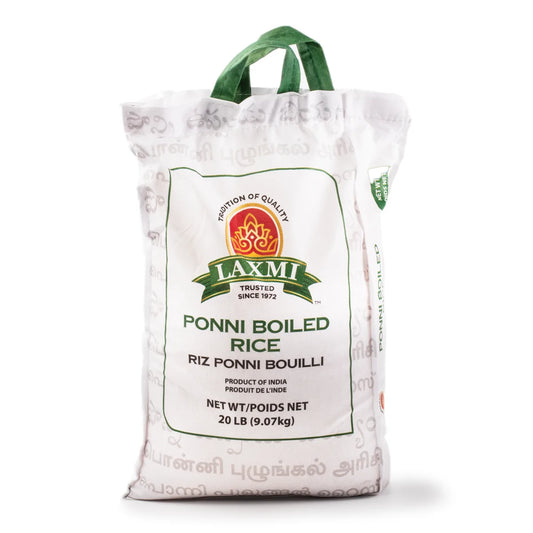 LAXMI PONNI BOILED RICE - 20 LB