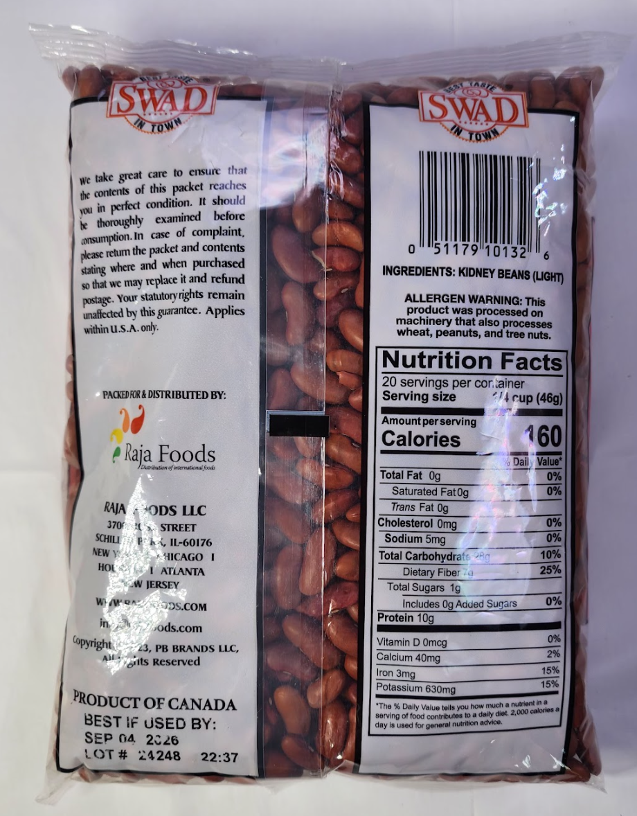 SWAD KIDNEY BEANS - 907 G