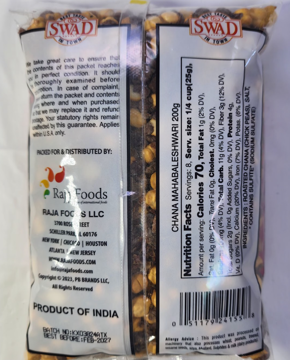 SWAD MAHABALESHWARI ROASTED CHANA - 200 G