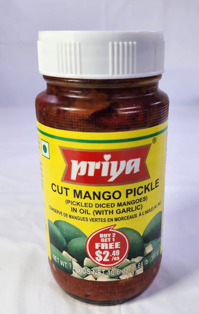 PRIYA CUT MANGO PICKLE - 300 G