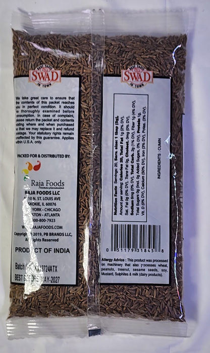 SWAD CUMIN SEEDS - 100 G