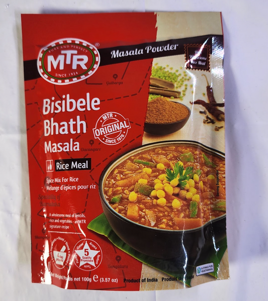 MTR BISIBELE BHATH MASALA - 100 G