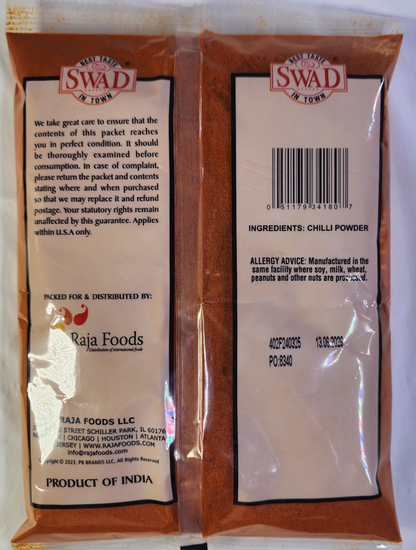 SWAD CHILLI POWDER - 200 G