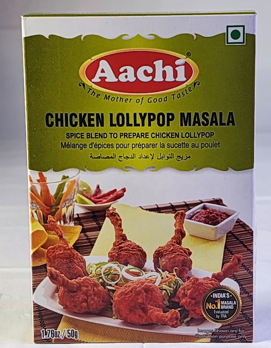 AACHI CHICKEN LOLLYPOP MASALA - 50 G