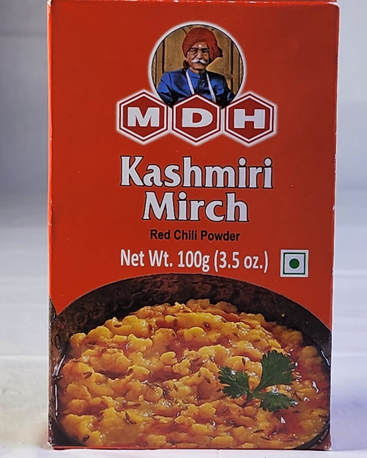 MDH KASHMIRI MIRCH RED CHILLI POWDER - 100 G