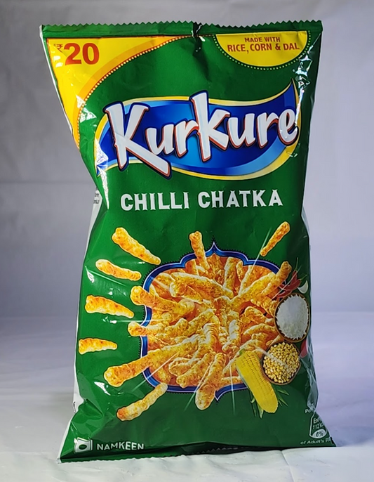 KURKURE GREEN CHILLI CHATKA