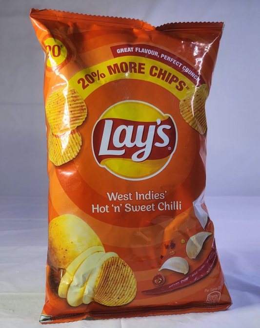 LAYS HOT AND SWEET CHILLI