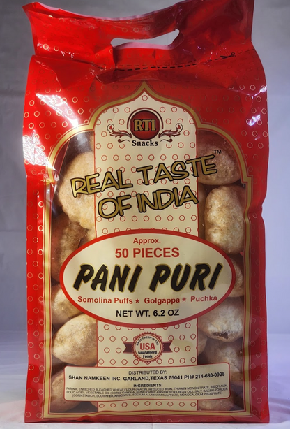 RTI PANI PURI - 50 PIECES