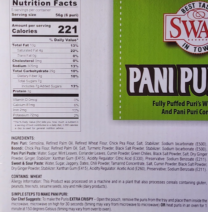 SWAD PANI PURI KIT