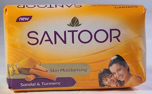 SANTOOR SANDAL & TURMERIC 150 G