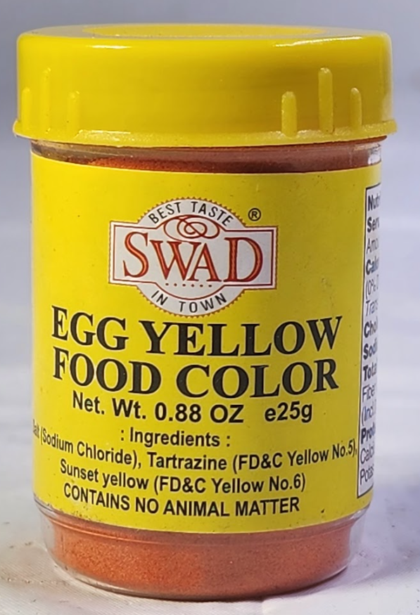 SWAD YELLOW FOOD COLOUR - 25 G