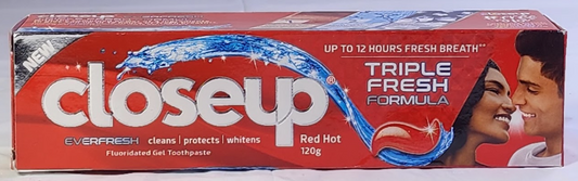 CLOSEUP TRIPPLE FRESH TOOTHPASTE - 120 G