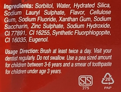 CLOSEUP TRIPPLE FRESH TOOTHPASTE - 120 G