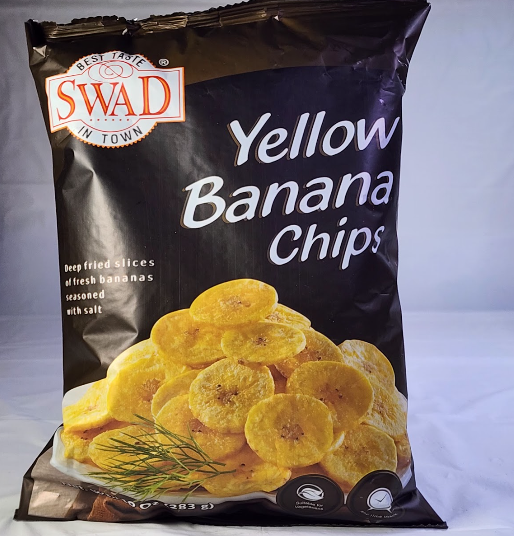 SWAD YELLOW BANAN CHIPS SNACKS - 280 G