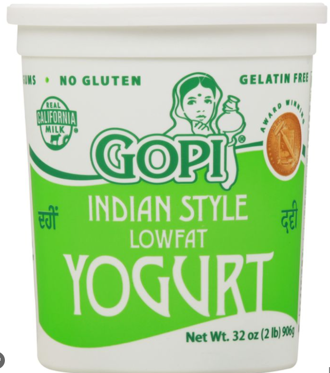 GOPI YOGART LOW FAT - 4 LB