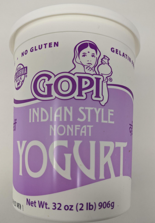 GOPI NON FAT YOGART - 2 LB