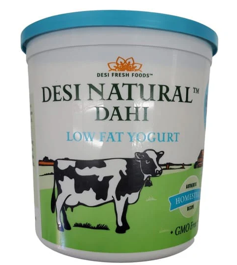 DESI NATURAL DAHI LOW FAT - 1.8 KG