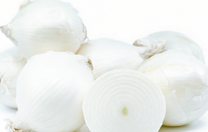 WHITE ONIONS - 1 LB