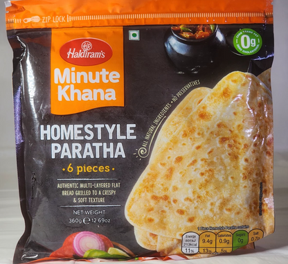 HALDIRAMS HOME STYLE PARATHA - 6 COUNT