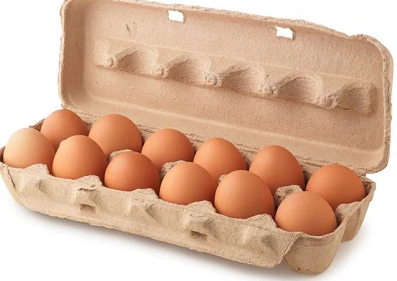 BROWN ORGANIC EGGS - 12 COUNT