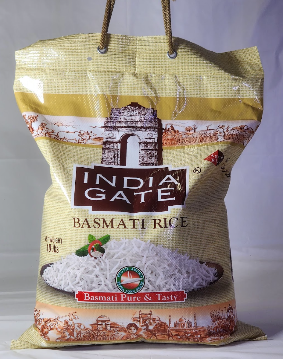 INDIA GATE BASMATI RICE - 10 LB