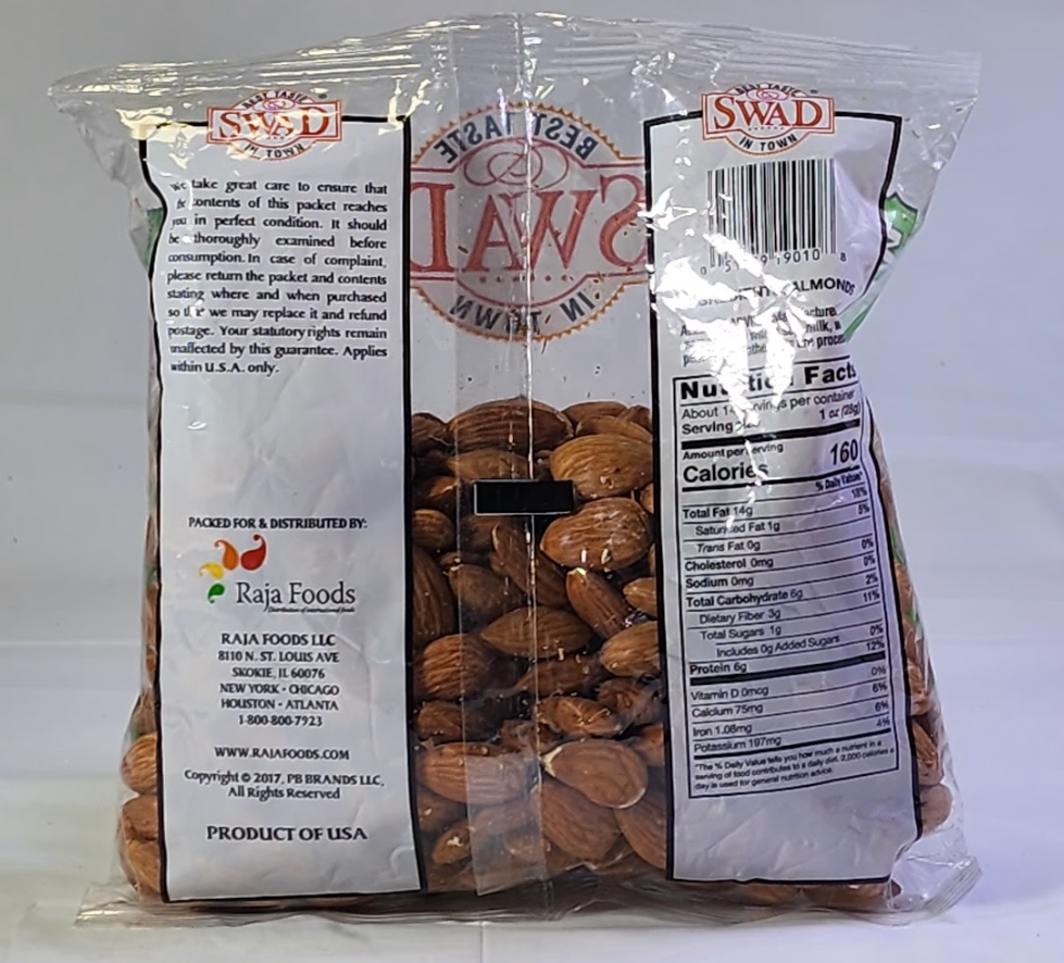 SWAD WHOLE ALMONDS - 400 G