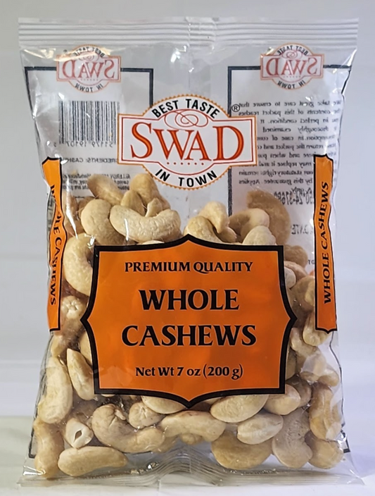 SWAD WHOLE CASHEWS - 200 G