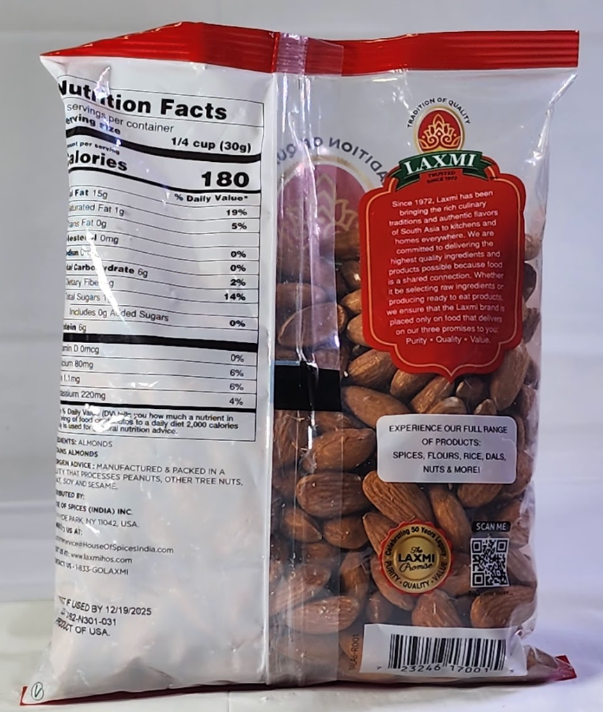 LAXMI ALMONDS- 400 G