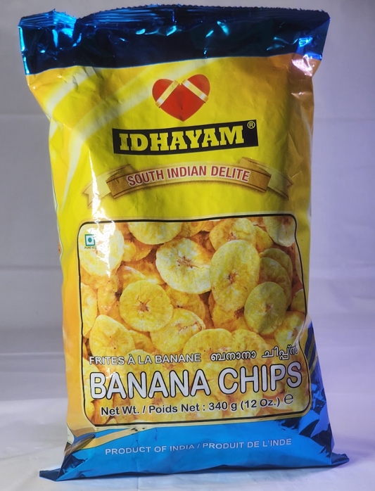 IDHAYAM BANANA CHIPS - 340 G