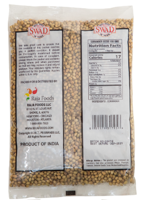 SWAD CORIANDER SEED 100G