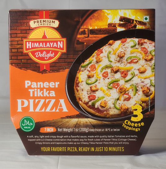 HIMALAYAN PANEER TIKKA PIZZA - 7 INCH