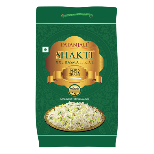 PATANJALI XXL BASMATI RICE - 20 LB