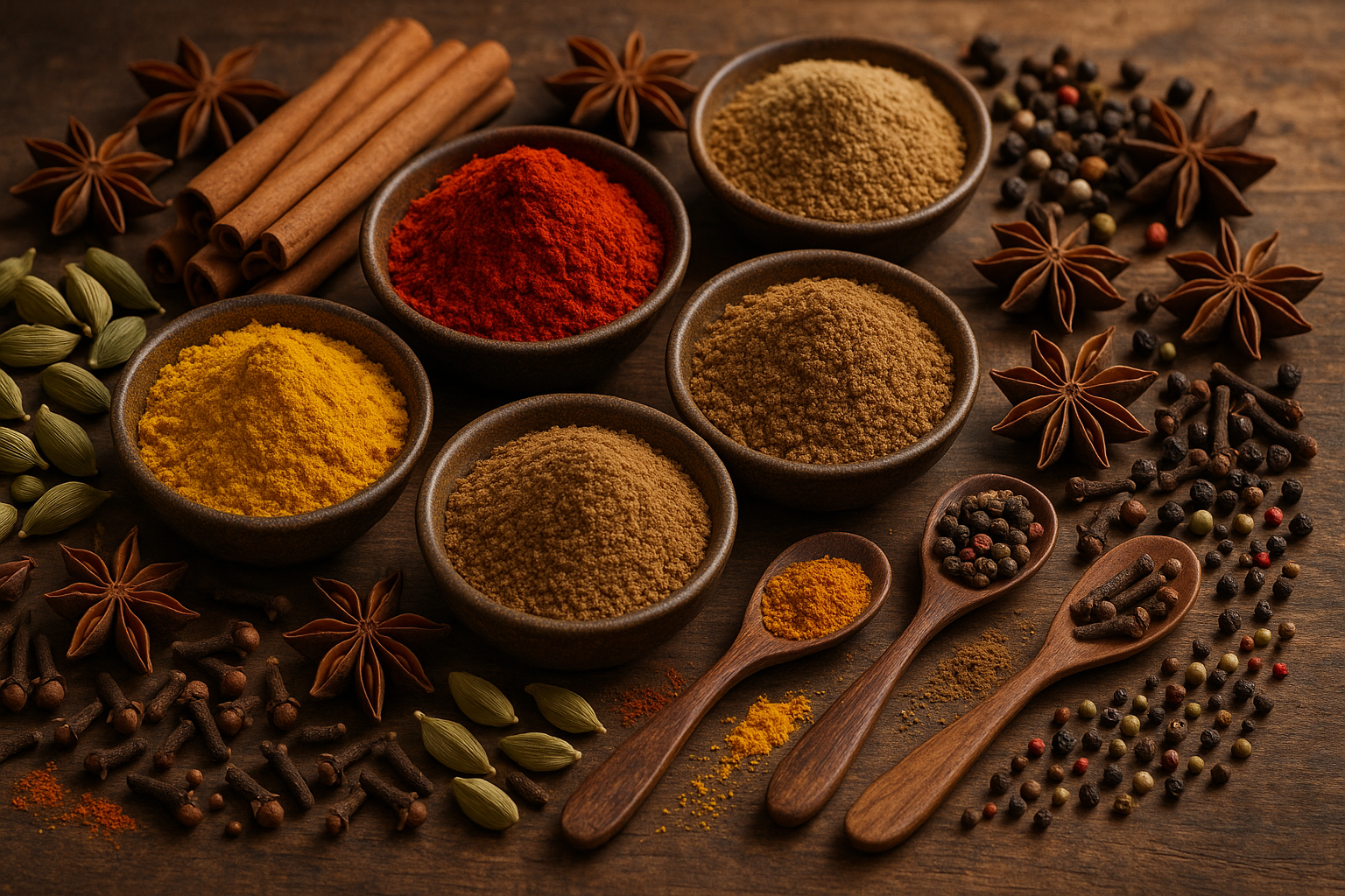 includes images of spices